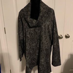 Philosophy Snake Print Cowl Neck Sweater